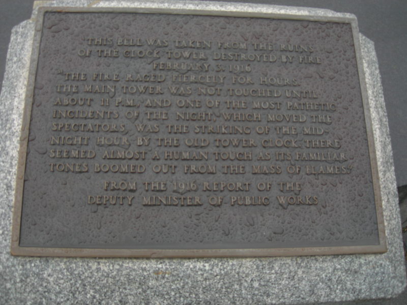 Bell Plaque, from the old bell