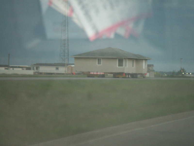 Moving a house on Hwy 16