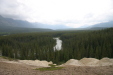 Athabasca river valley