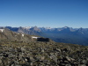 Looking South up the Athabasca Valley from Amber Mountain