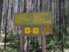 GDT sign at the northern trailhead